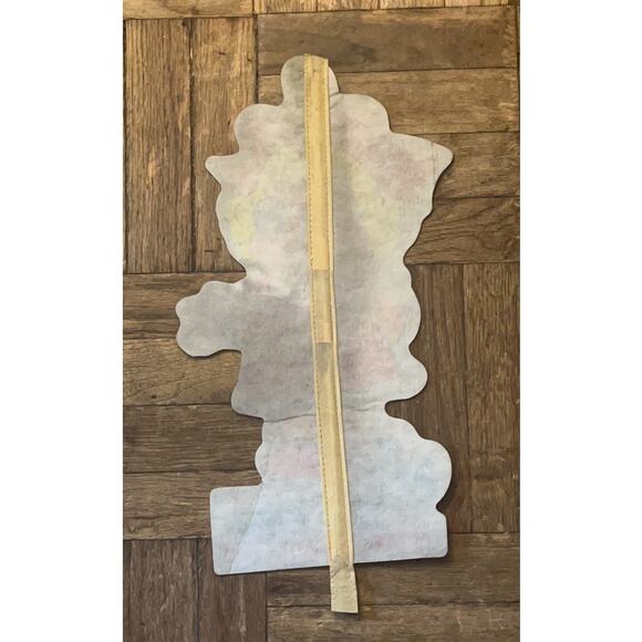 Vintage BABY MISS PIGGY 1986 THE MUPPET BABIES LIVE Souvenir Felt Pennant - Picture 3 of 7